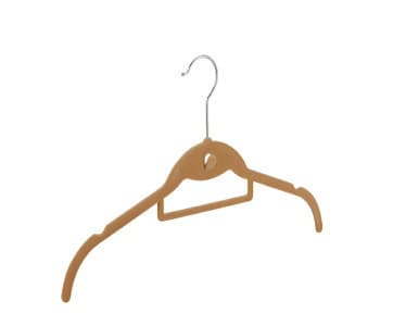 FLOCKED Shirt Hanger add_a_hook notches